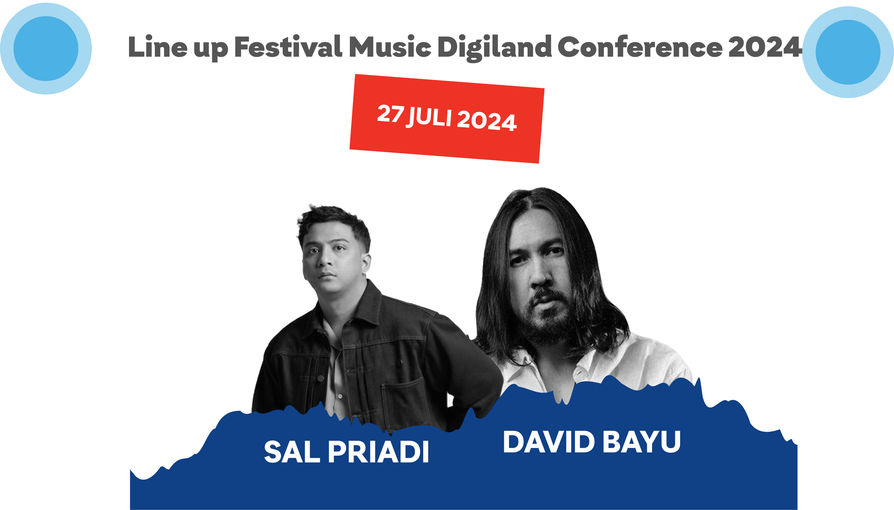 Line up Festival Music Digiland Conference 2024