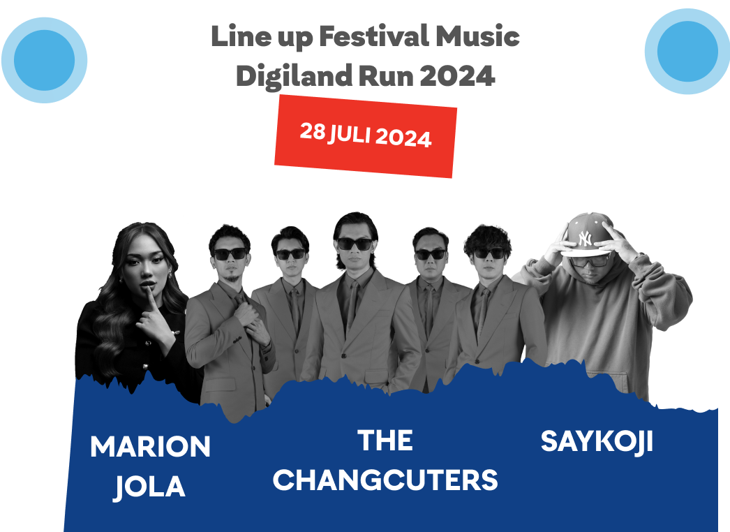 Line up Festival Music Digiland Run 2024